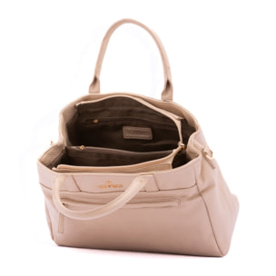 Borsa a mano da donna - Modello False - Ecopelle - 30.0 x 22.0 x 10.0 cm