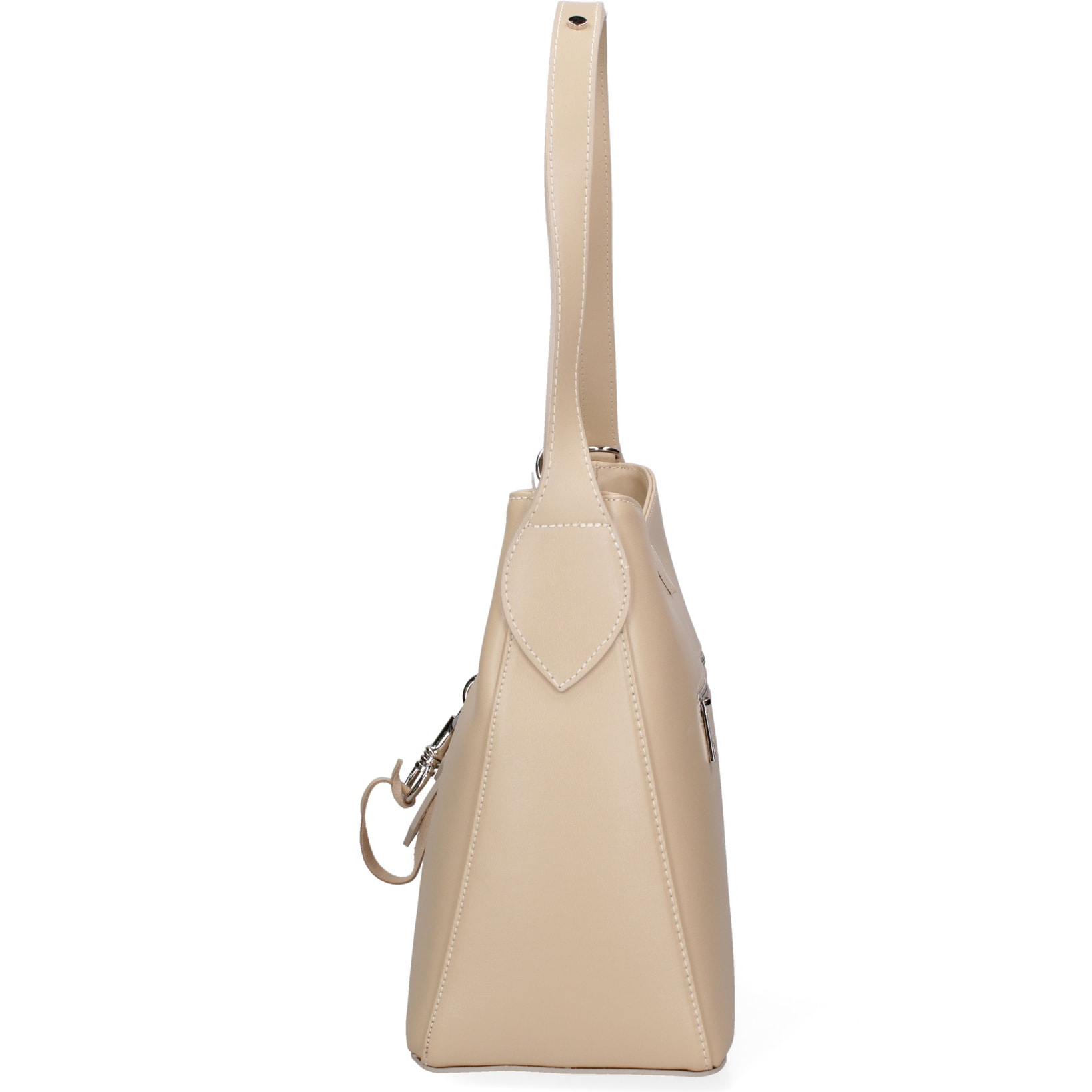 Borsa a spalla da donna - Modello Lysane - Vera pelle - 32.0 x 28.0 x 15.5 cm
