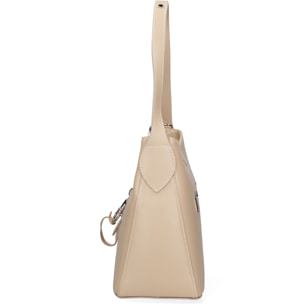 Borsa a spalla da donna - Modello Lysane - Vera pelle - 32.0 x 28.0 x 15.5 cm