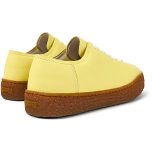Zapatillas - CAMPER Peu Terreno - Amarillo - Cuero liso
