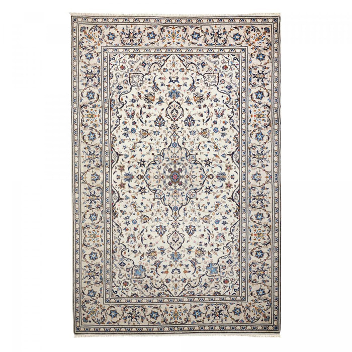 Tapis d'orient, motif oriental noué main en laine, ALILIF