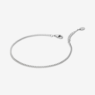 Bracciale Tennis con Cubic Zirconia Bianche 1.2mm