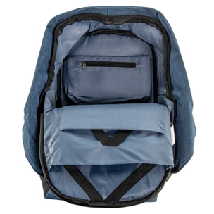 MOCHILA ANTIRROBO AZUL JEAN CLAUDE OLIVIER
