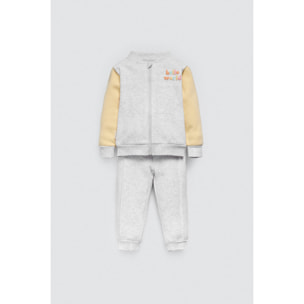 Set giacca e jogger per neonato Hello World