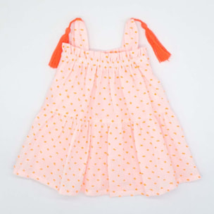 VESTIDO PLUMETI FLÚOR