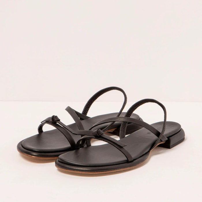Sandalias S3155 CRISTAL BLACK/ VALVIN color Black
