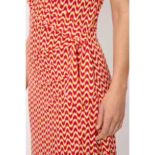 Vestito corto Arancio