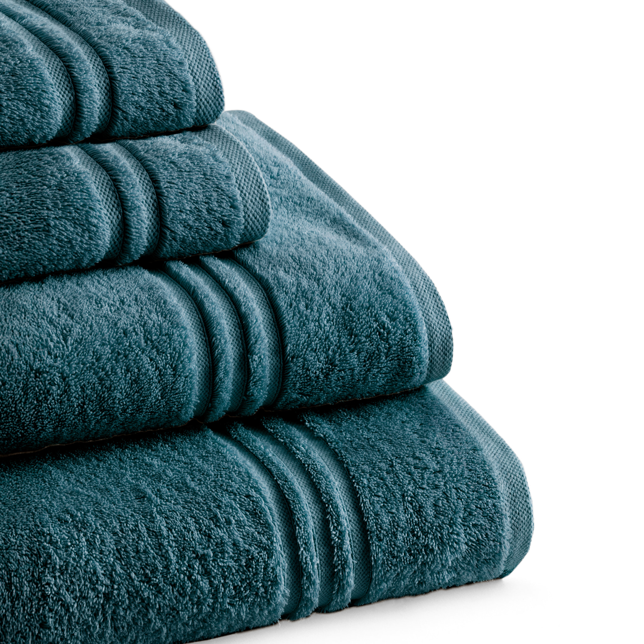 Set de serviettes éponge 100% Coton Éponge Peigné - 700 g/m2 LAGUNE