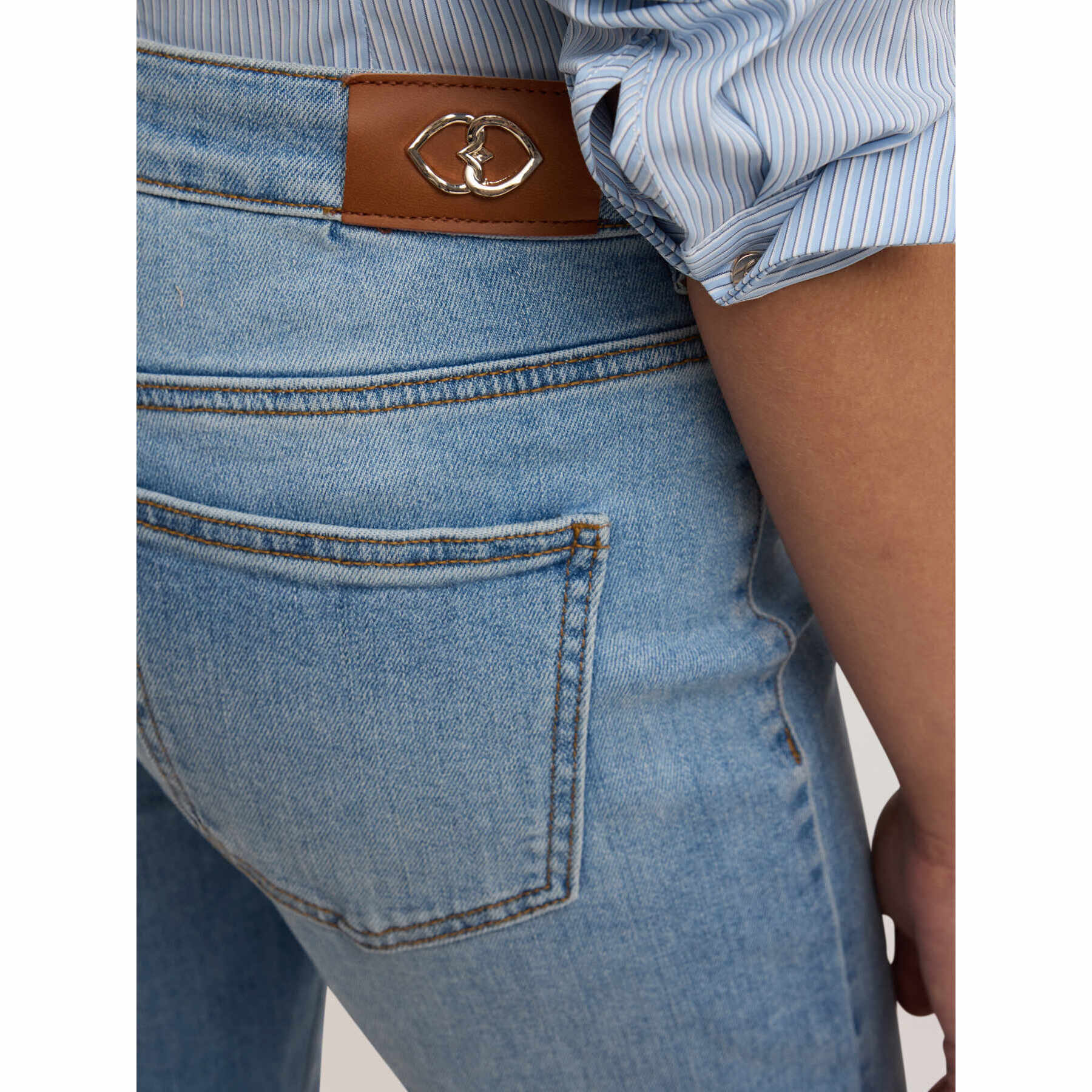 Motivi - Jeans flare light blue - Azzurro