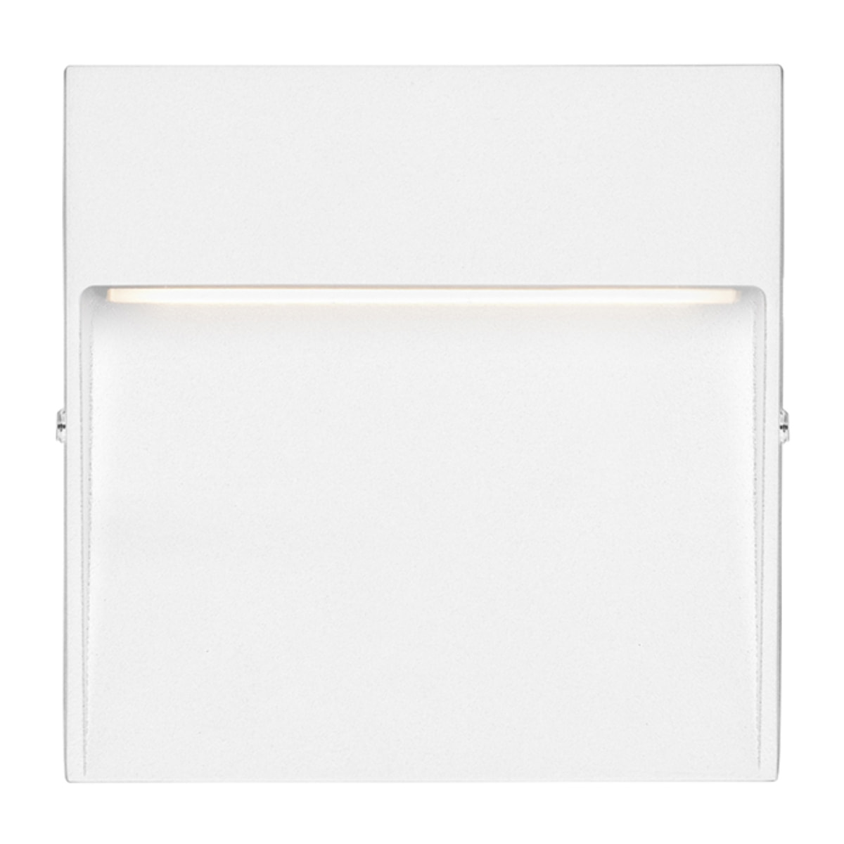 FORLIGHT Nod Square - Foco LED Exterior IP65 de Superficie para Pared. Lámpara de Pared para Señalizar Caminos | Escaleras y Ro