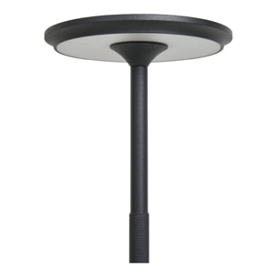 Lampada da tavolo Lyneham ricaricabile in alluminio nero
