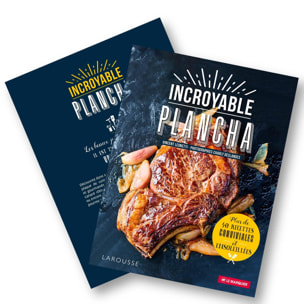 Livre Incroyable Plancha Larousse - LE MARQUIER