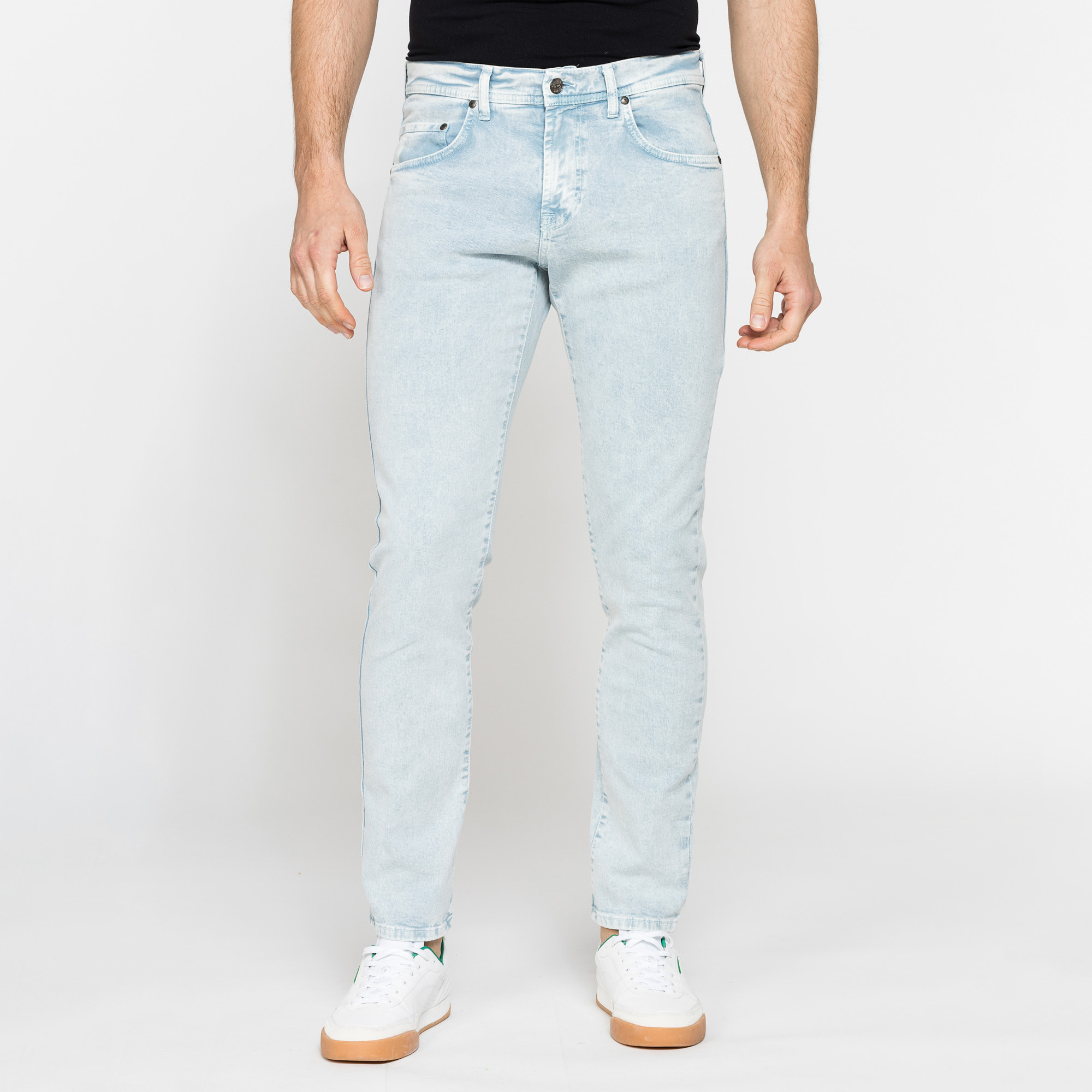 COLOR JEANS UOMO MOD. 717 SLIM FIT IN BULL DENIM SPECIAL DYED