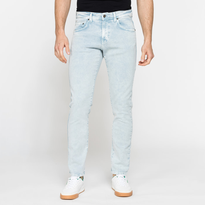 COLOR JEANS UOMO MOD. 717 SLIM FIT IN BULL DENIM SPECIAL DYED