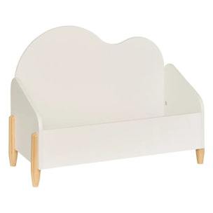 Coffre Douceur blanc 61x44,2cm
