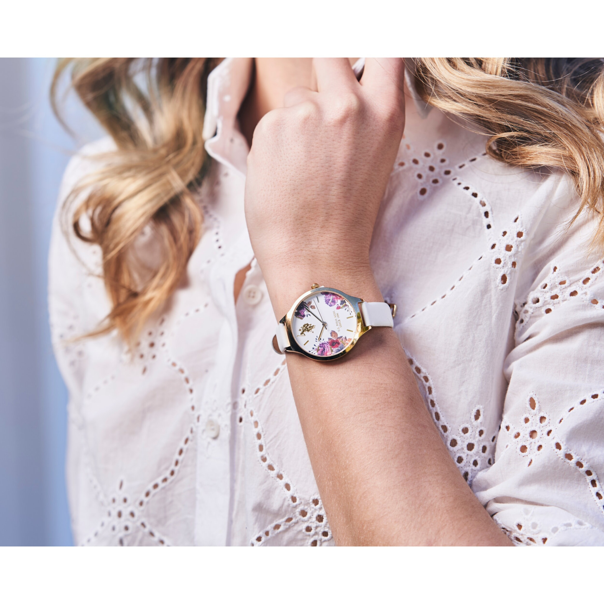 Orologio U.S. Polo Assn. in pelle