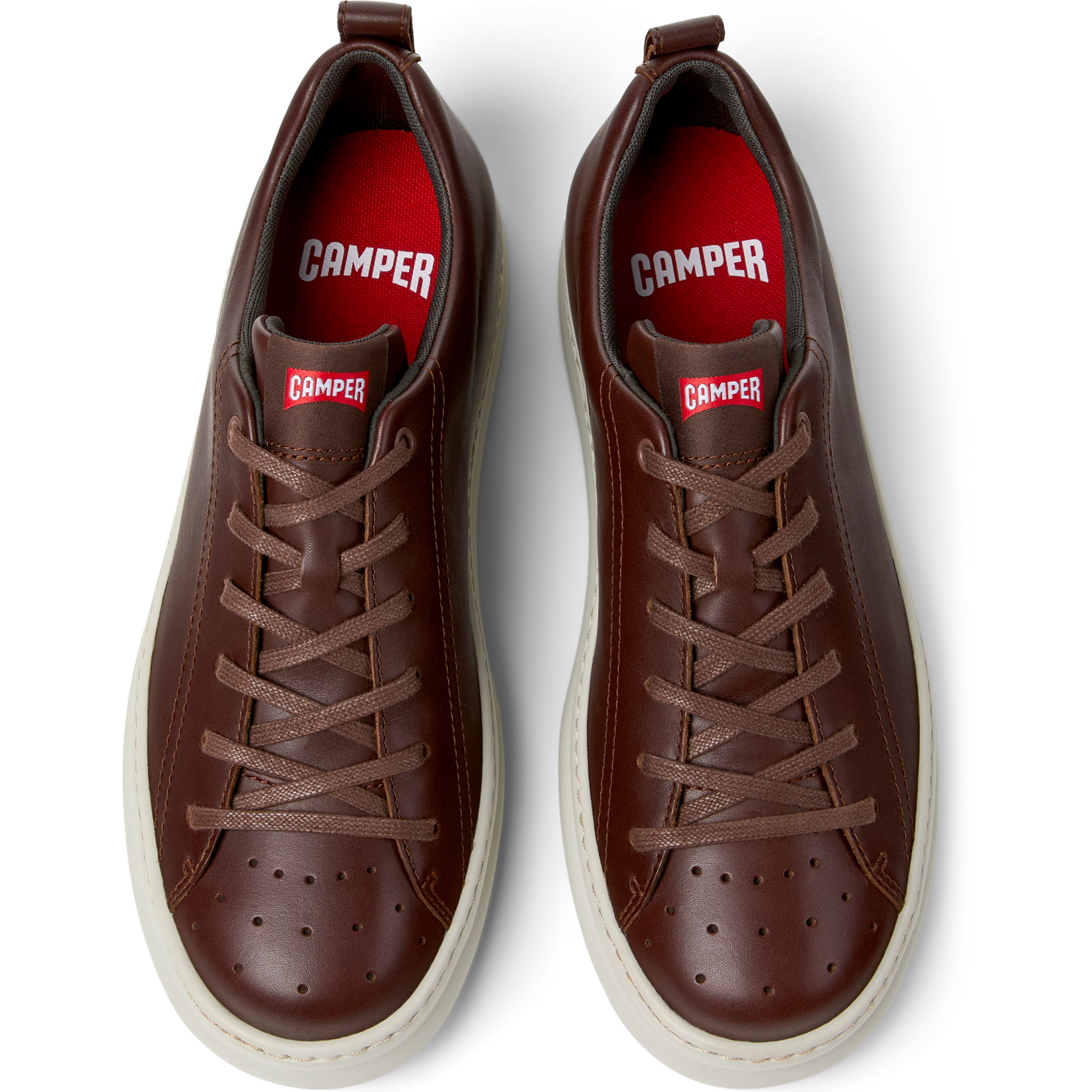 Zapatillas - CAMPER Runner Four - Marron - Cuero liso