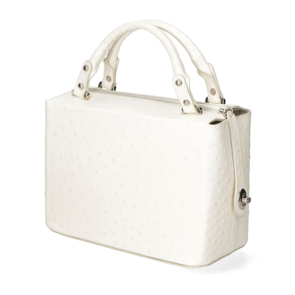 Borsa a mano da donna - Modello Margot - Vera pelle - 26.0 x 18.0 x 14.0 cm