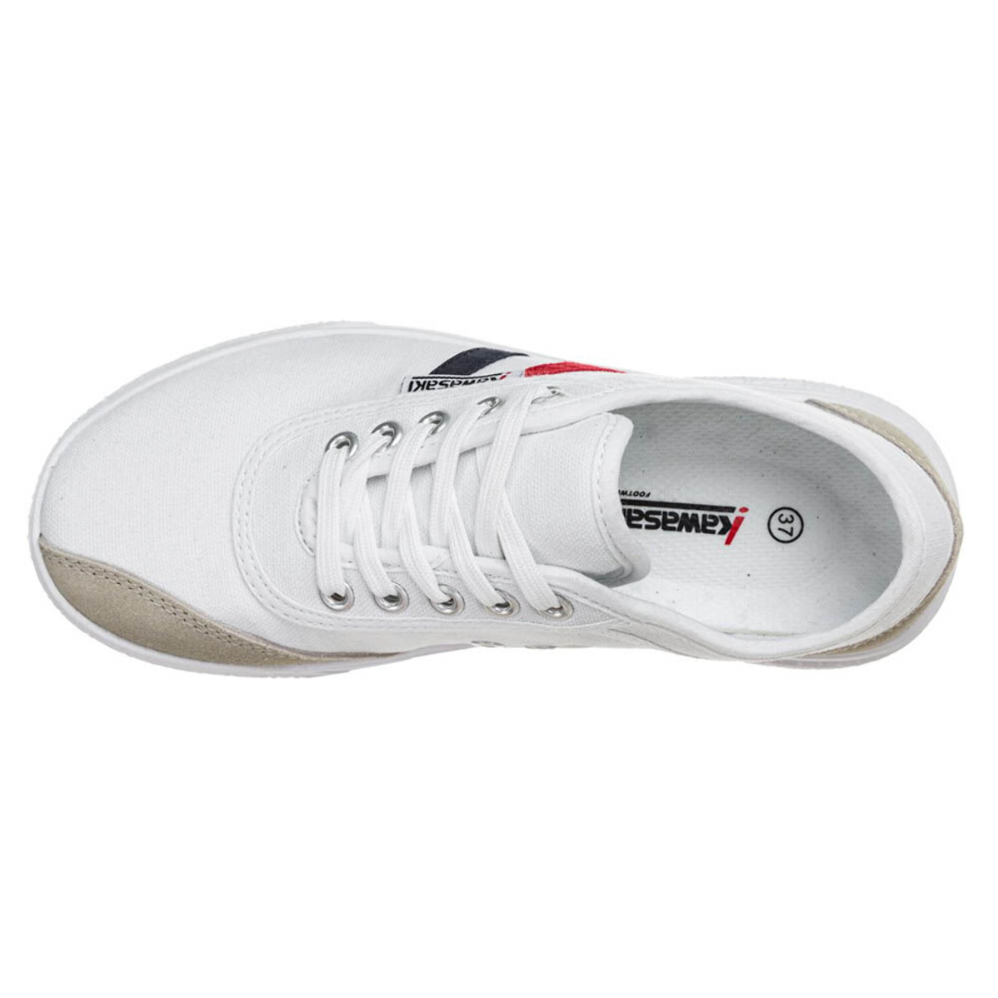 Zapatillas Sneaker para Hombre - KAWASAKI Leap Retro Canvas Shoe K212325 1002 White