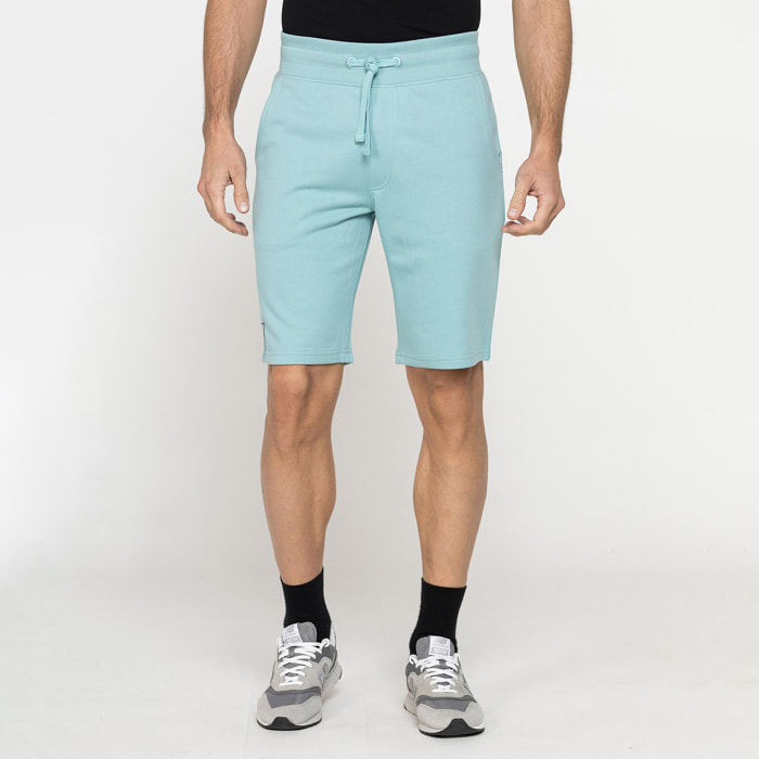 SHORTS REGULAR FIT IN FELPA LEGGERA