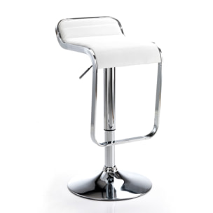 Tomasucci Tabouret de bar SNAPPY BLANC