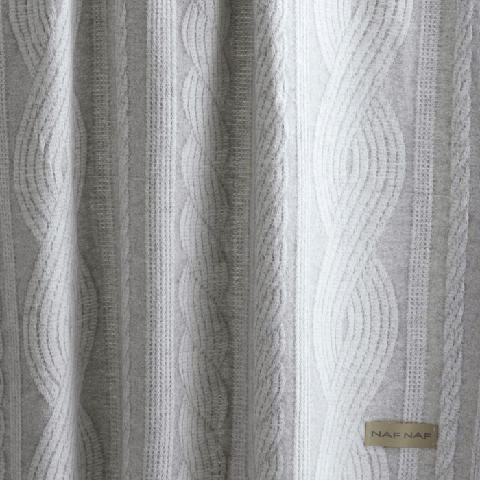 Plaid  BRAID gris perla 130x170 cm
