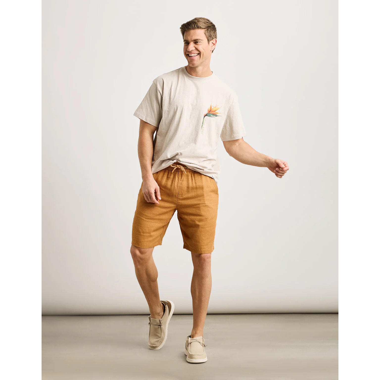 Camiseta Manga Corta Off White - Narama