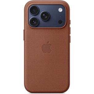 Coque APPLE iPhone 17 Pro MagSafe tissage Sienne