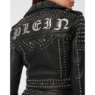 PHILIPP PLEIN Chaqueta de cuero
