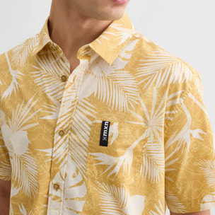 Camisa MUNICH Guayaba streetwear de algodón-spandex estampado