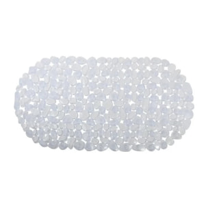 Tapis Fond de baignoire PVC GALETS Transparent MSV