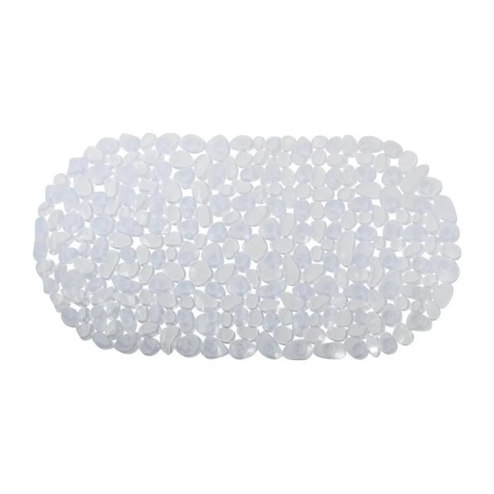 Tapis Fond de baignoire PVC GALETS Transparent MSV