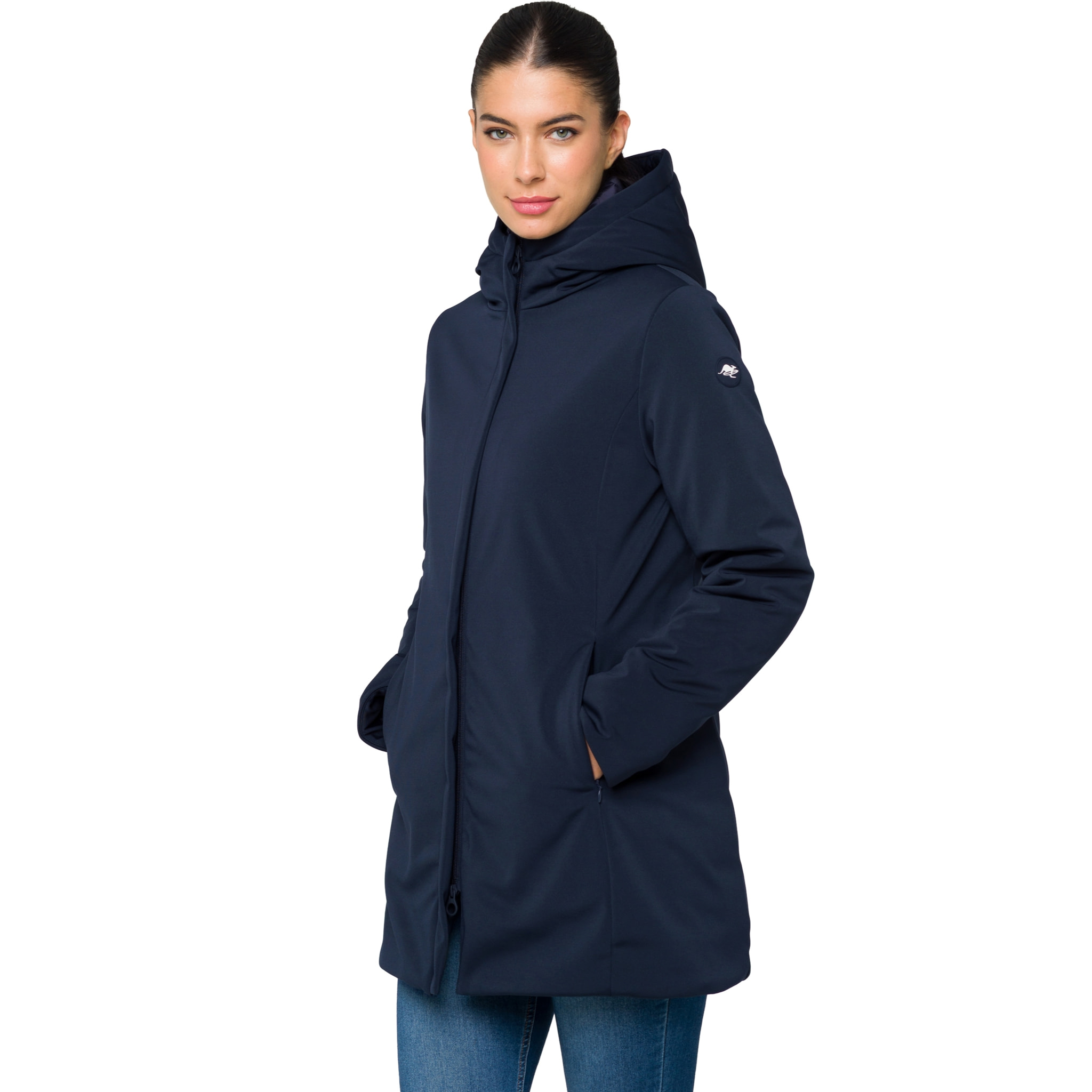 Chaqueta Hot Buttered térmica impermeable Jaqueline azul marino