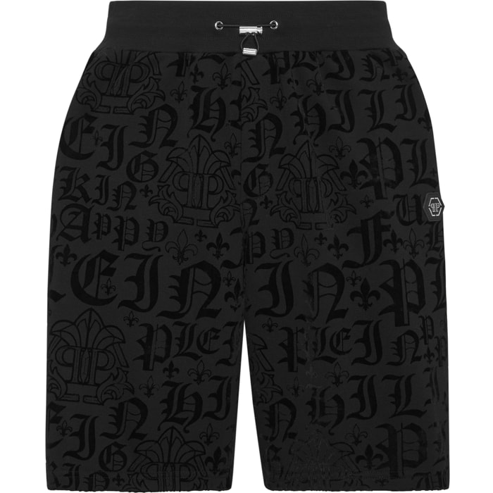 PHILIPP PLEIN Pantalones cortos deportivos GOTHIC PLEIN