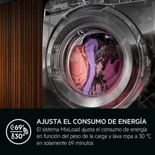 AEG Lavadora secadora de libre instalación Serie 7000 ProSteam® de 10.0 kg LWR7316O4B