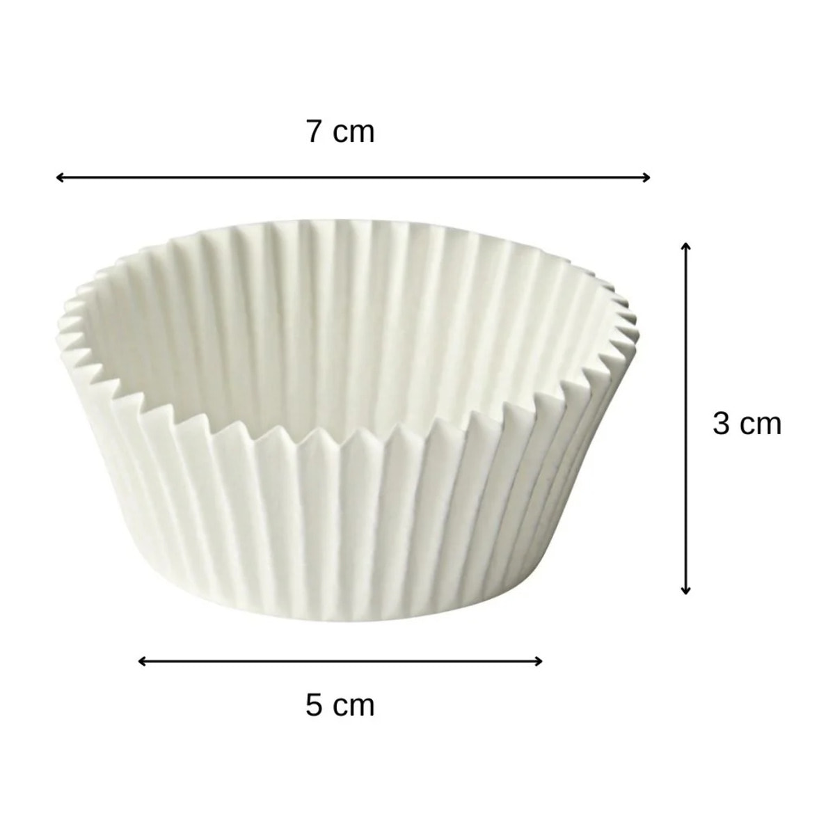 Lot de 225 moules à muffins en papier 5 cm Zenker Smart Pastry