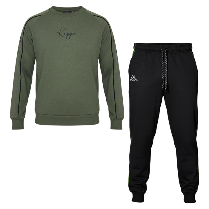 Tuta / Pigiama Homewear Uomo KAPPA Cotone Felpato