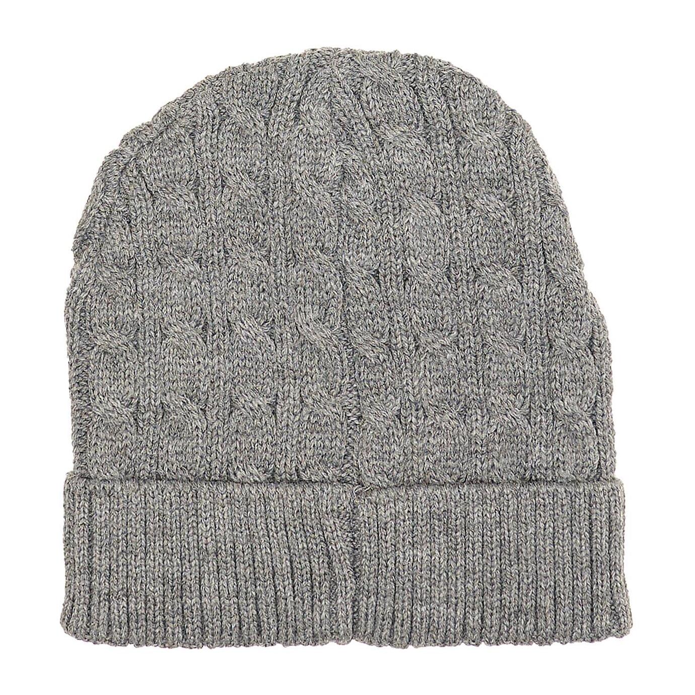 Gorro de mujer tricot trenzado "Basic"