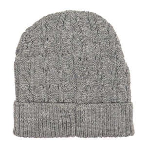 Gorro de mujer tricot trenzado "Basic"
