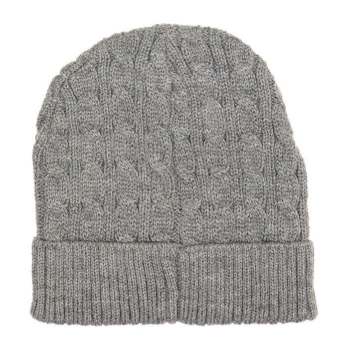 Gorro de mujer tricot trenzado "Basic"