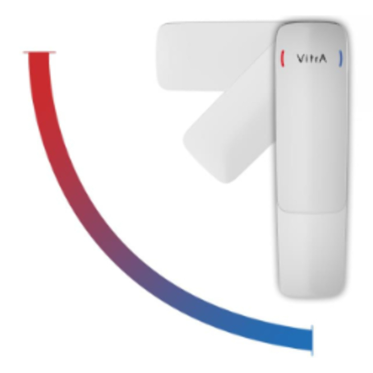 VitrA Root Round BluEco mitigeur de lavabo sans bec chrome A42706BE