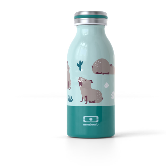 Bouteille isotherme enfant Cooly 350ml Bleu Capybara