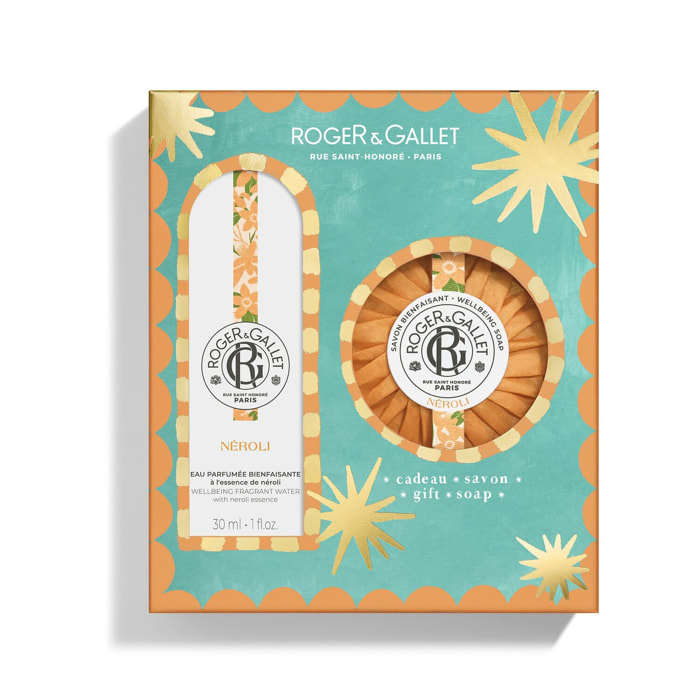 Néroli - Coffret Eau Parfumée Bienfaisante 30ml + Savon 100g