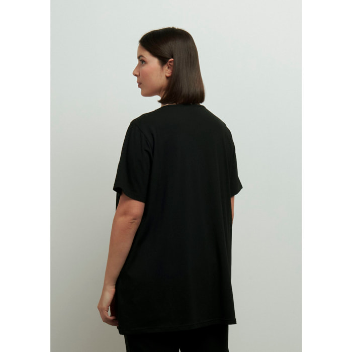 T-SHIRT NERO CONBIPEL