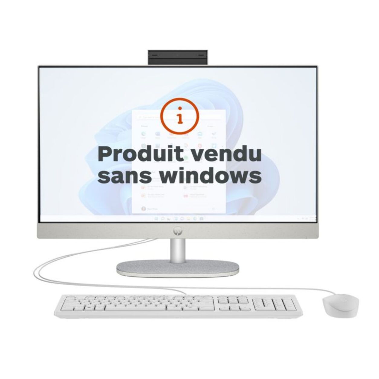 Ordinateur tout-en-un HP 24-cr0063nf SANS WINDOWS