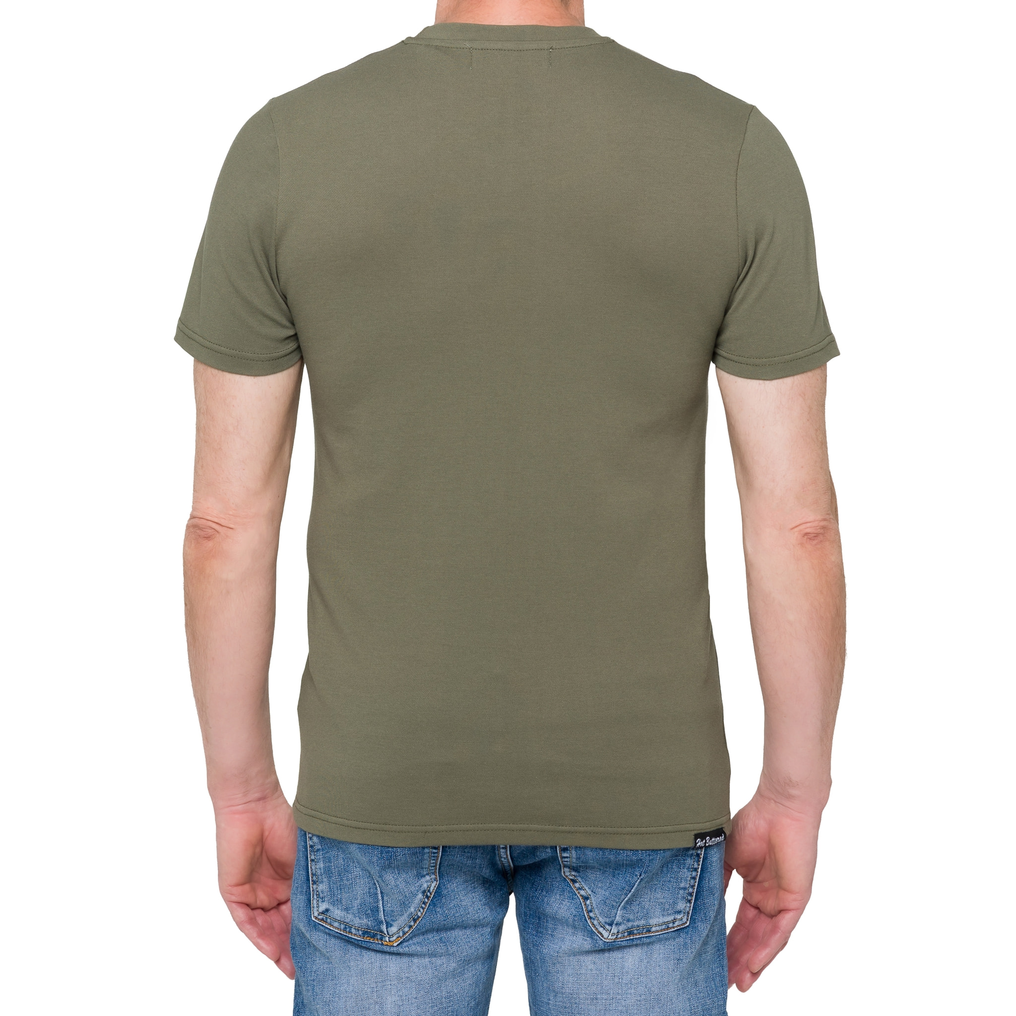 T-shirt Hot Buttered Pangai verde militare