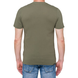 T-shirt Hot Buttered Pangai verde militare