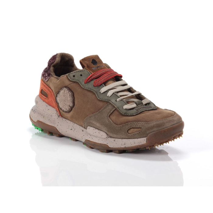 Sneakers Satorisan Chacrona Mid Brown Premium Marrone