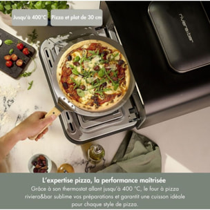 Four à pizza électrique RIVIERA ET BAR QFP550 400° - utilisation intérieure et extérieure