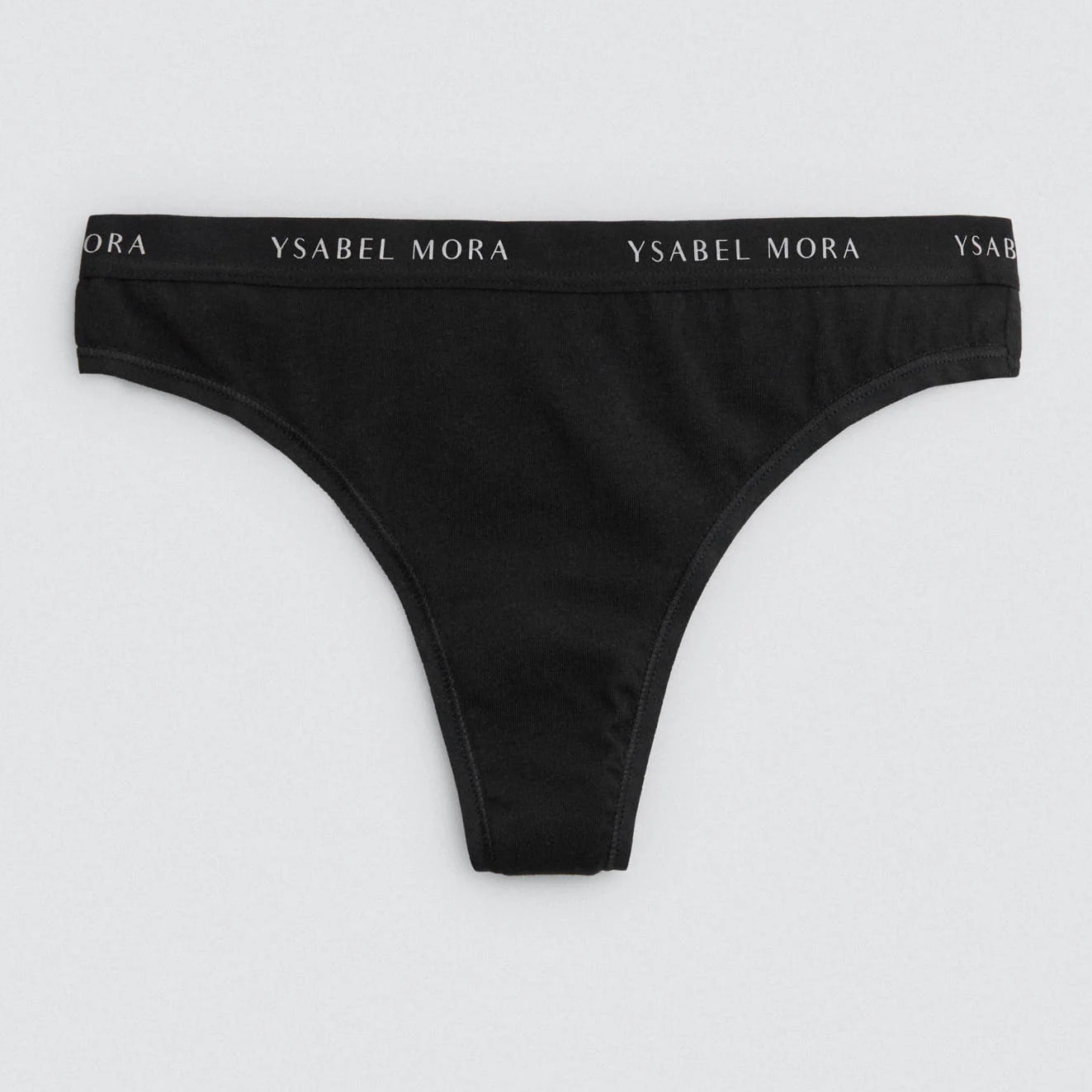 Confezione da 2 slip basico in cotone nero e grigio